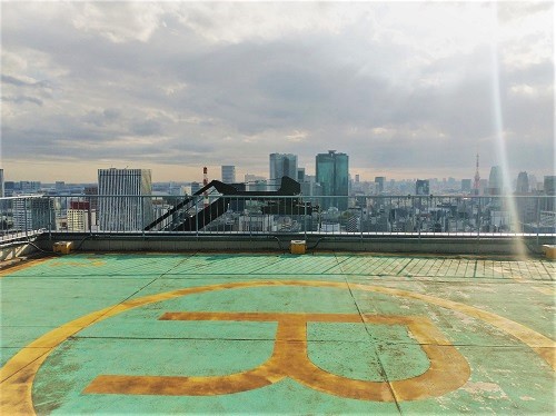 東京スクエアガーデン_屋上_1