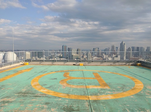 東京スクエアガーデン_屋上_2